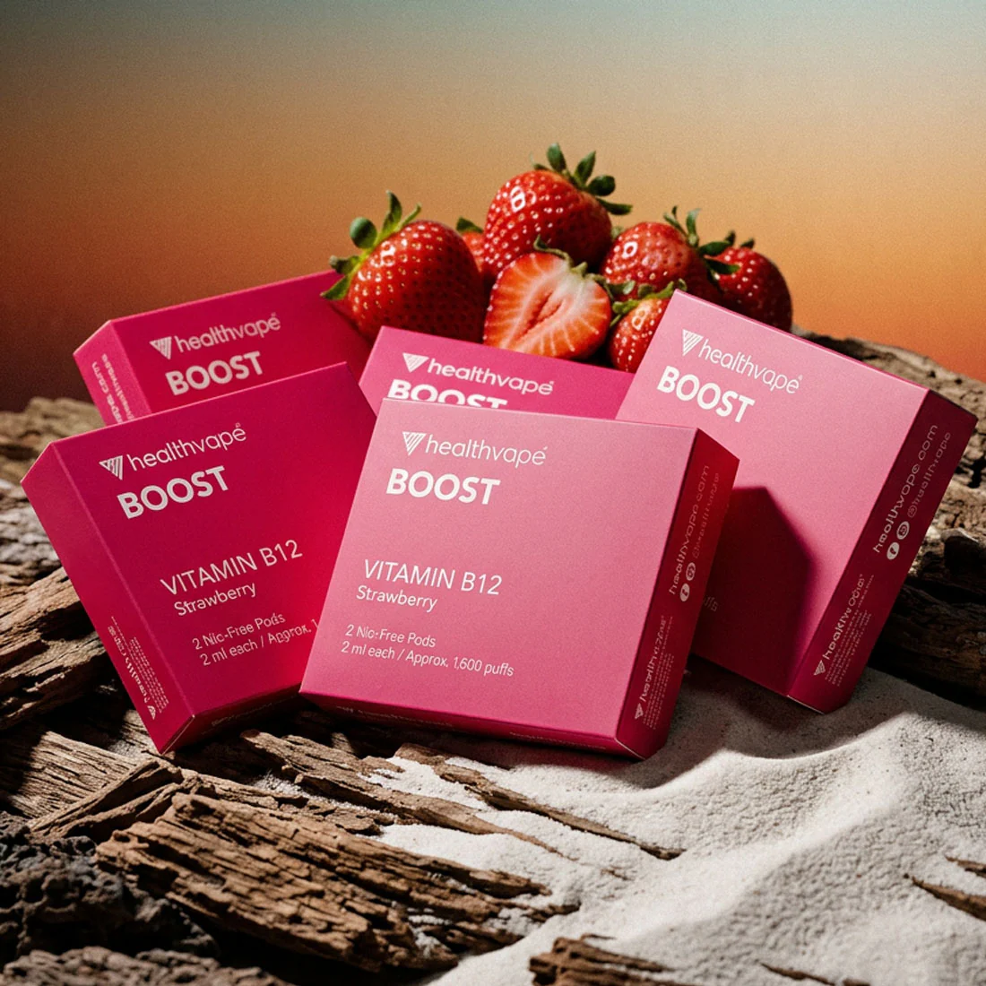 Strawberry Flavored Vitamin B12 Pods - Image 3